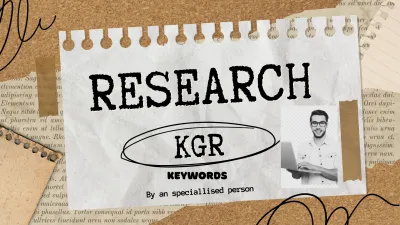 boost your website's SEO with KGR keywords and ranking strategis