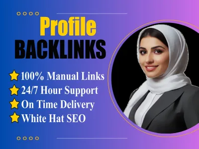 Build 200 Profile Backlinks to Rank Your Website