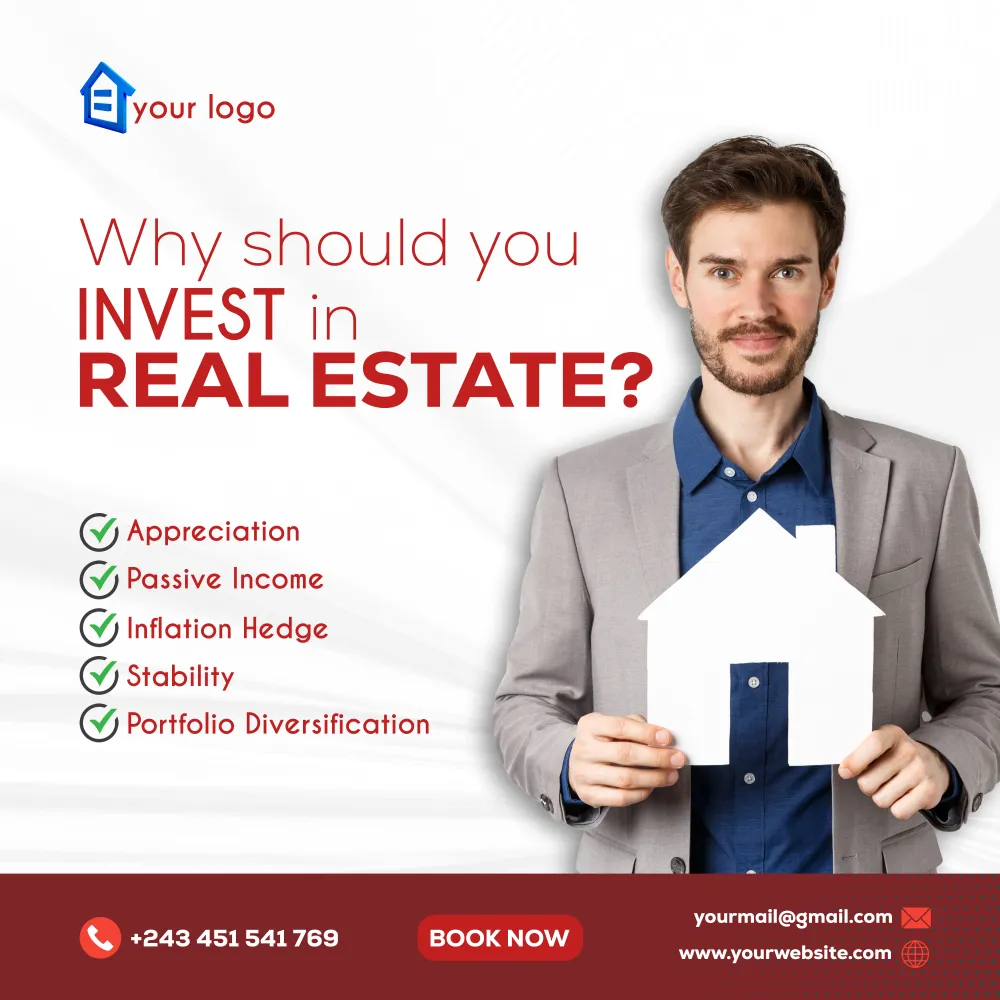 Real Estate Social Media Poster Designs