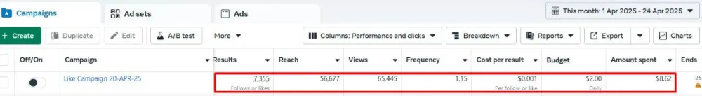 professionally run Facebook Boost Campaigns & Sales Ads