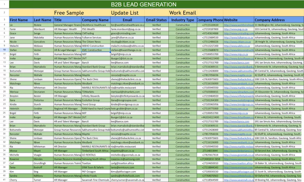 b2b lead generation and targeted leads for your business