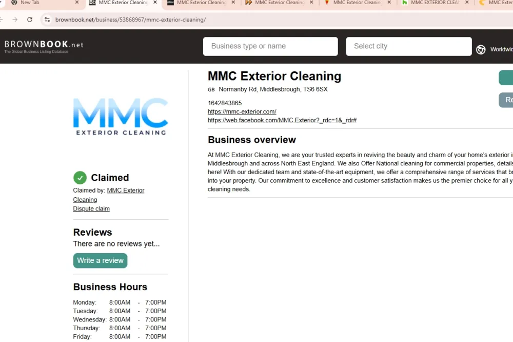 MMC Exterior Cleaning