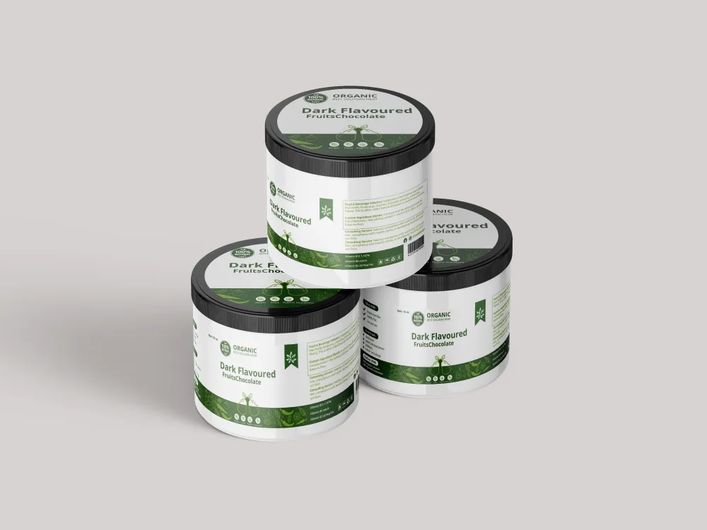 Natural Jar Label Product Design