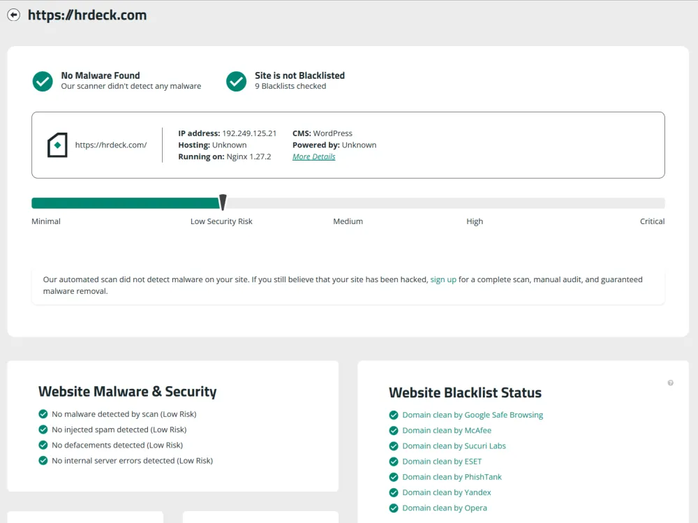 Best WordPress Security