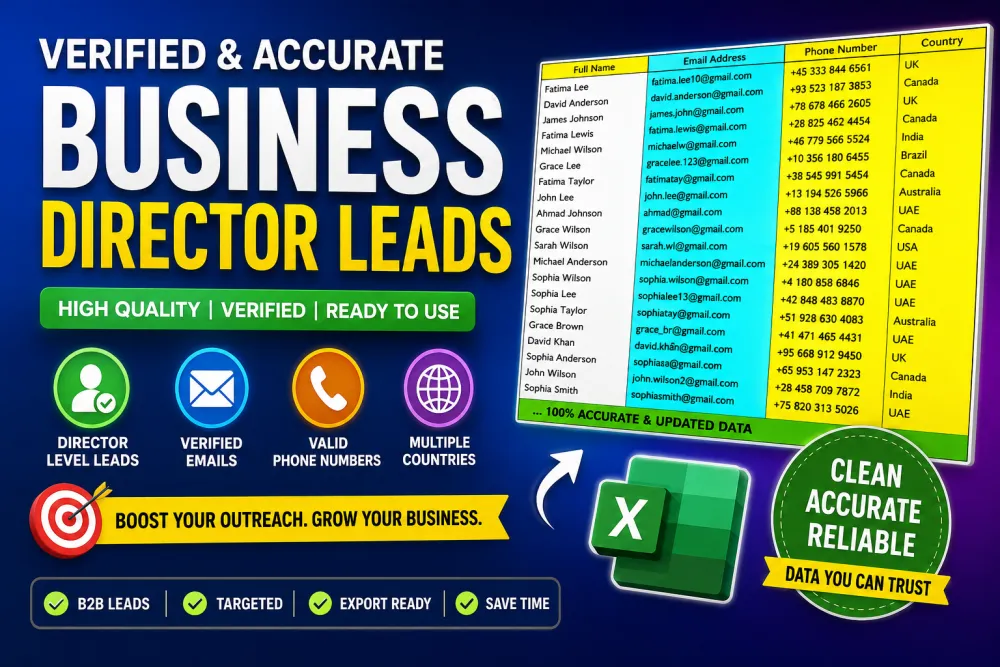 business Director leads 
