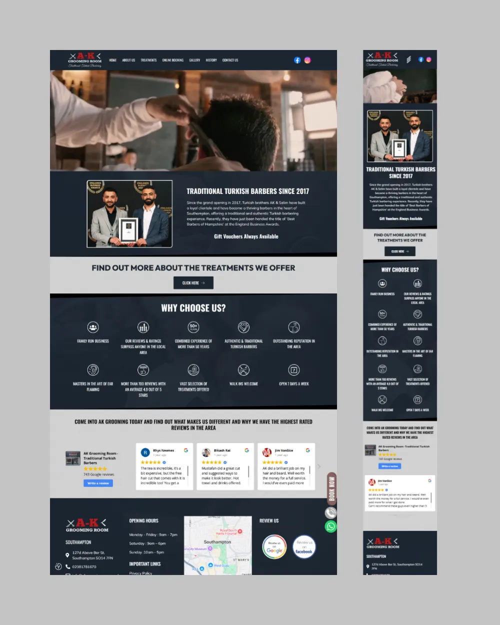 Uk Salon Website