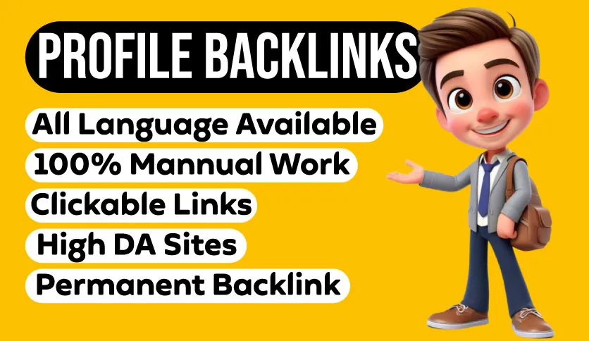 White hat SEO Dofollow Profile Backlinks