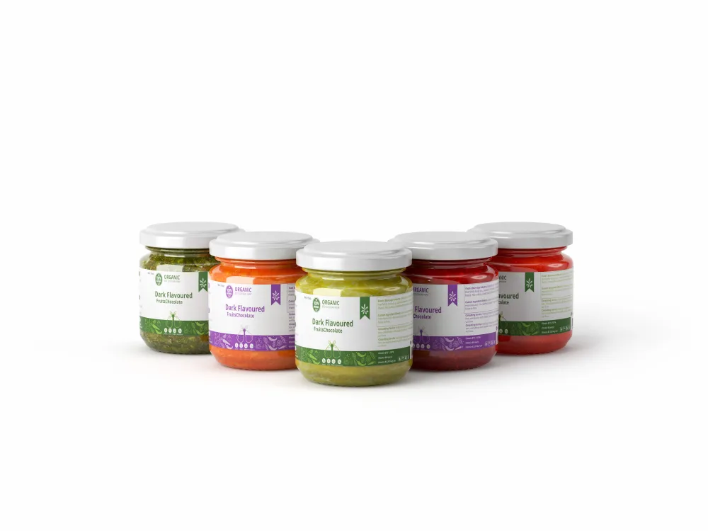 Natural Jar Label Product Design