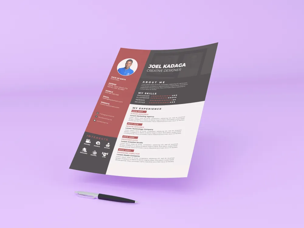 Resume/CV Writing and Designing