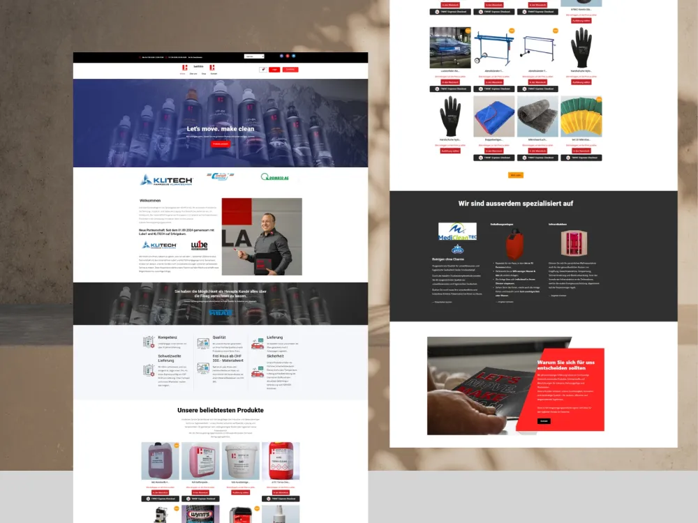 Ecommerce website  of wordpress