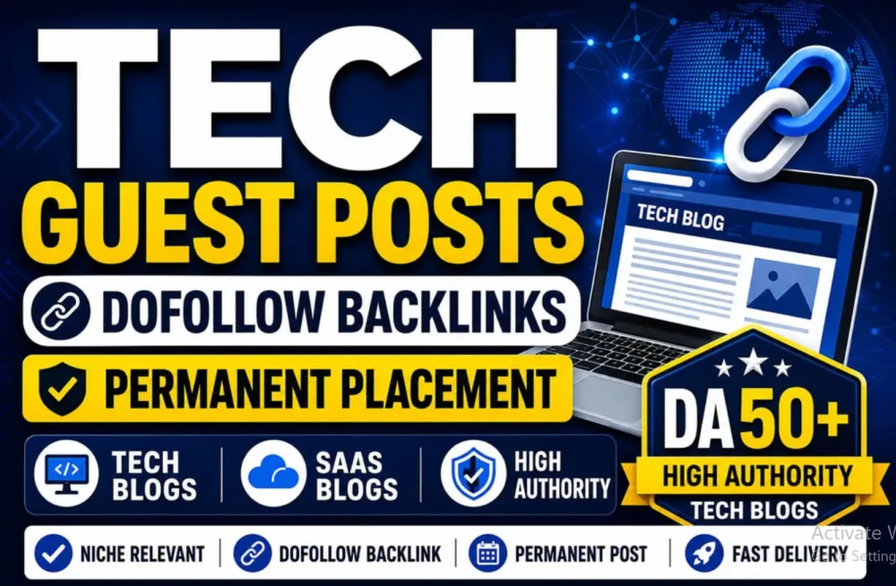 High-DA Guest Posting & Do-Follow Backlinks Campaign (Live Links)
